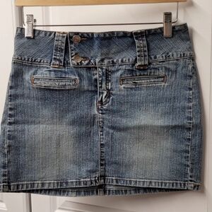 Spacegirlz Skirt Juniors Women's Size: 5 CuteY2K Denim